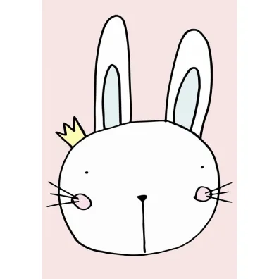 Plakat Kr�lik scandi r� 50x70 cm