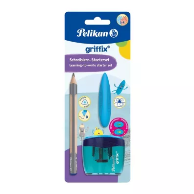 Pelikan Zestaw Griffix o��wek + temper�wka + gumka