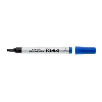 Toma Marker permanentny �ci�ty niebieski