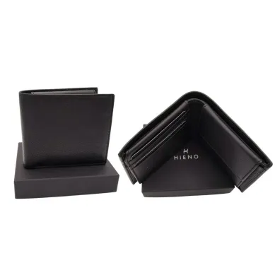 DaVinci HIENO Portfel sk�rzany Czarny
