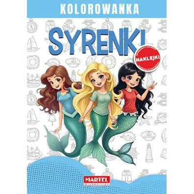 Syrenki. Kolorowanka z naklejkami - Maciej  Ratajczyk