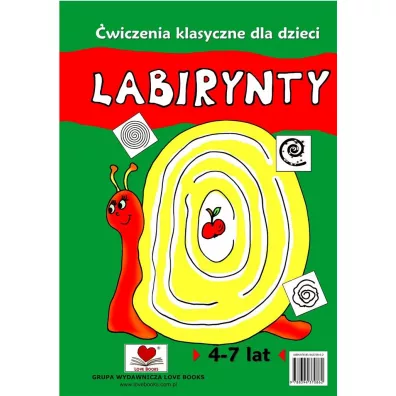 Labirynty. wiczenia klasyczne dla dzieci - Agnieszka Wileska