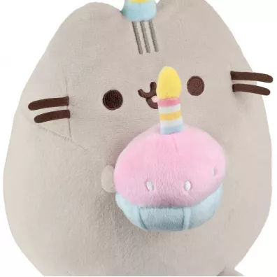 Pluszak 23 cm Pusheen z tortem Aurora DAFFI P-232