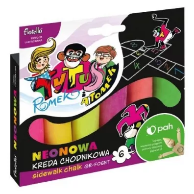 Fiorello Kreda chodnikowa neon Tytus 6 szt.
