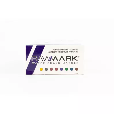 Rawmark Markery kredowe metaliczne 8 szt.