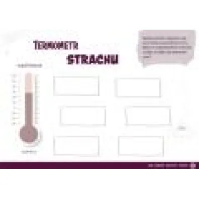 Strach. Jak ogarn�� emocje? Karty pracy dla nastolatk�w