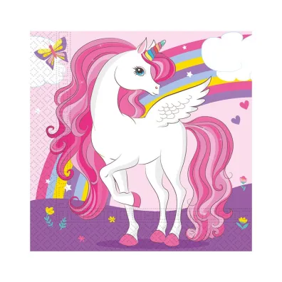 Godan Serwetki papierowe Unicorn Rainbow