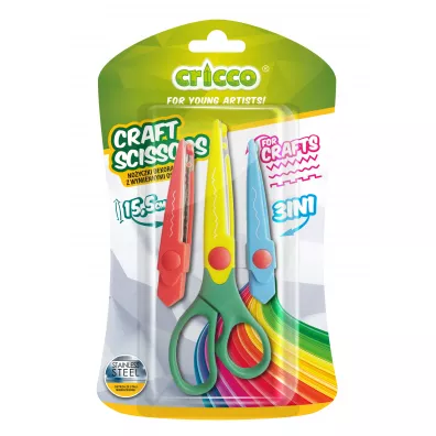 Cricco No�yczki dekoracyjne Craft z ostrzami