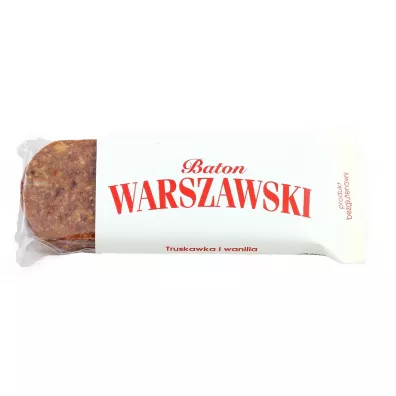 Baton Warszawski Baton truskawkowy z wanili� bezglutenowy 50 g