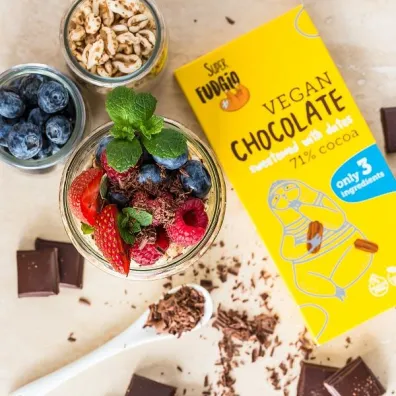 SuperFudgio Czekolada s�odzona daktylami bezglutenowa 80 g Bio