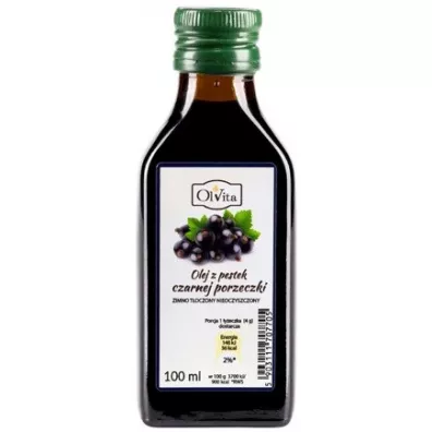 Olvita Olej z pestek czarnej porzeczki 100 ml