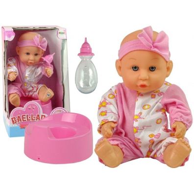 Фото - Лялька LEAN Toys Lalka różowa 24cm Leantoys 