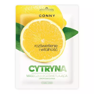Conny Lemon Essence Mask rozwietlajca maseczka w pachcie Cytryna 23 g