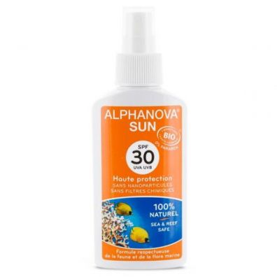Alphanova Sun Bio spray przeciwsoneczny, filtr spf30 125 g