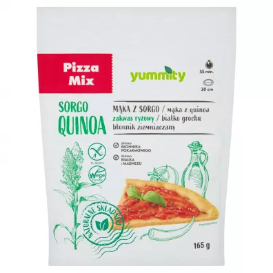 Yummity Sp�d do pizzy bezglutenowy na naturalnym zakwasie 165 g