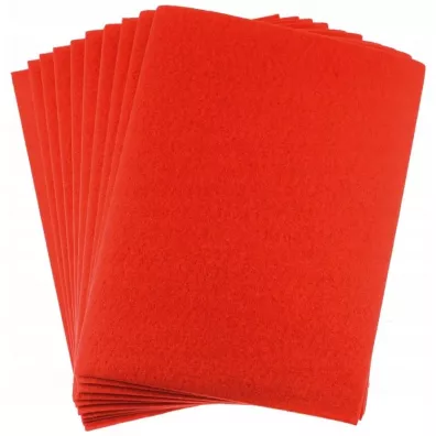 Brewis Filc A4 czerwony 2 mm