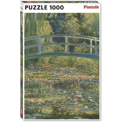 Puzzle 1000 el. Monet, Most nad stawem PIATNIK