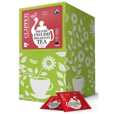 Clipper Herbata czarna english breakfast 250 x 2,2 g Bio