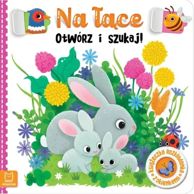 NA ��CE. OTW�RZ I SZUKAJ  KSI��ECZKA ROZK�ADANKA Z OKIENKAMI - Anna Podg�rska, Bogus�aw Michalec