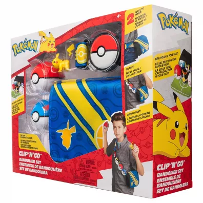 Bandoliera Niebieska Pikachu, figurka