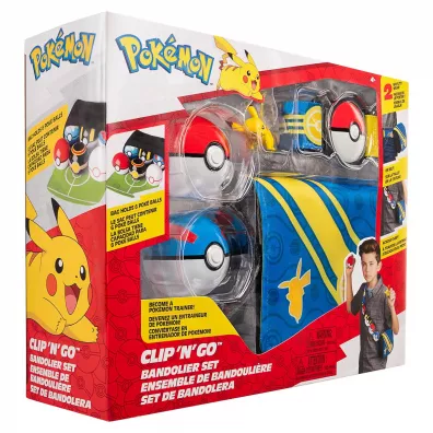 Bandoliera Niebieska Pikachu, figurka