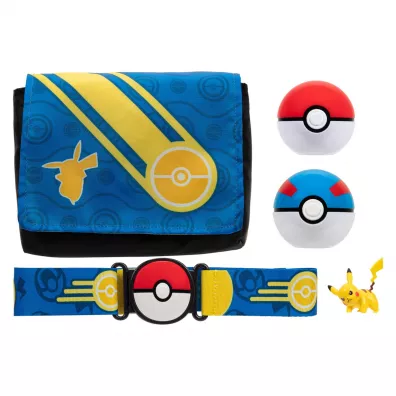 Bandoliera Niebieska Pikachu, figurka