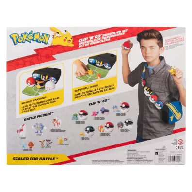 Bandoliera Niebieska Pikachu, figurka