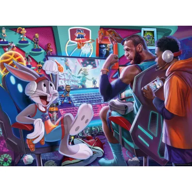 Puzzle 300 el. Kosmiczny mecz Ravensburger