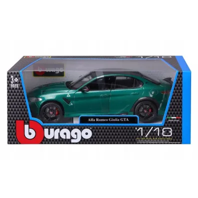 Bburago Model 1:18 Alfa Romeo Giulia GTA zielony