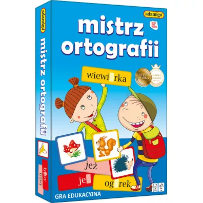 Mistrz ortografii. Gra edukacyjna Adamigo