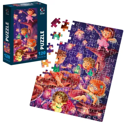 Puzzle 120 el. De.tail. Le�ne miasto Roter Kafer