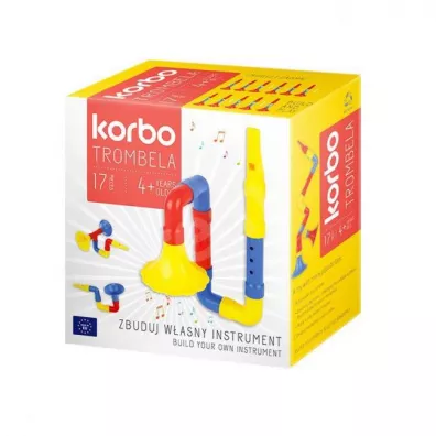 Korbo Klocki 17 el. Trombela