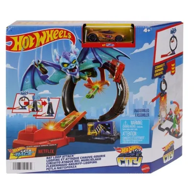 Hot Wheels. City P�tla nietoperza Mattel