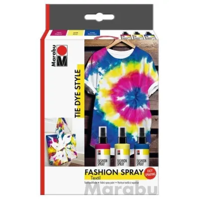 Marabu Farby do batiku w spreju Tie Dye 4el