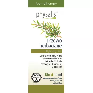 Physalis Olejek eteryczny drzewo herbaciane (tea tree) eco 10 ml