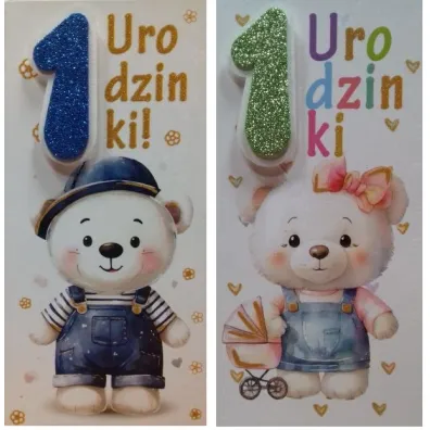 Karnet DL premium 1 urodziny, roczek