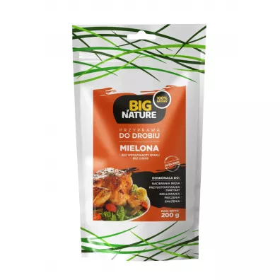 Big Nature Przyprawa do drobiu mielona bez soli i chemii 200 g