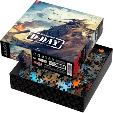 Puzzle 1000 el. World of Tanks D-Day Good Loot