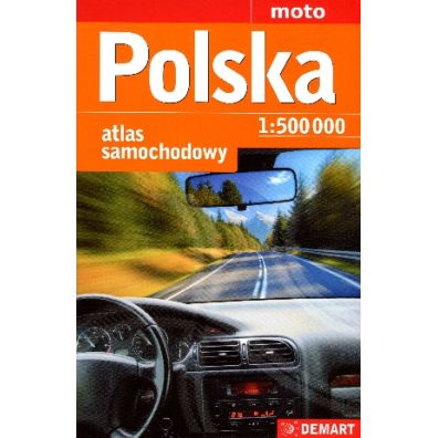 Atlas samochodowy Polska 1:500 000