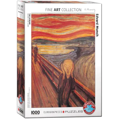 Puzzle 1000 el. Krzyk, Edvard Munch Eurographics