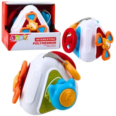 Kostka edu sensoryczna LeanToys