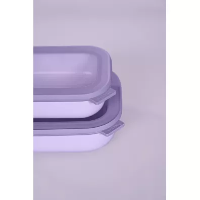 Mepal Zestaw misek Cirqula prostoktna Nordic Jade 106270094700 500 ml + 1 l + 2 l