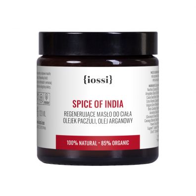 Iossi Spice of India regenerujce maso dociaa z olejkiem paczuli i olejem arganowym 120 ml