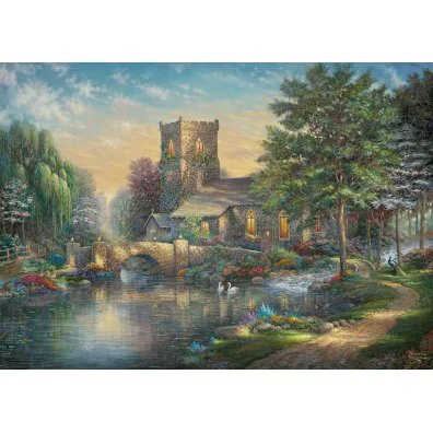 Puzzle 1000 el. Thomas Kinkade, Kaplica G3