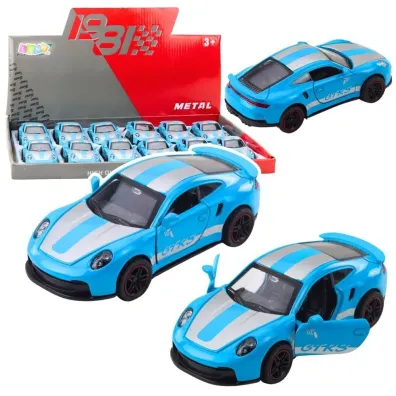 Samoch�d wy�cigowy metalowy z nap�dem 1:43 LeanToys
