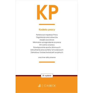 KP. Kodeks pracy oraz ustawy towarzysz�ce