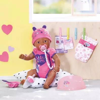 Baby born - Lalka interaktywna Soft Touch-etniczna Mga Entertainment
