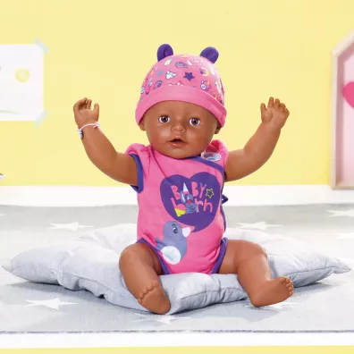 Baby born - Lalka interaktywna Soft Touch-etniczna Mga Entertainment