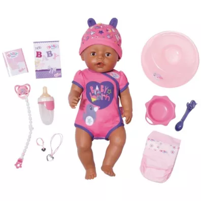 Baby born - Lalka interaktywna Soft Touch-etniczna Mga Entertainment