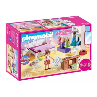 Playmobil Dollhouse Sypialnia z k�cikiem do szycia 70208
